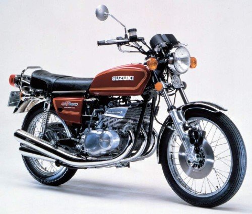 スズキGT380 Bの概要。